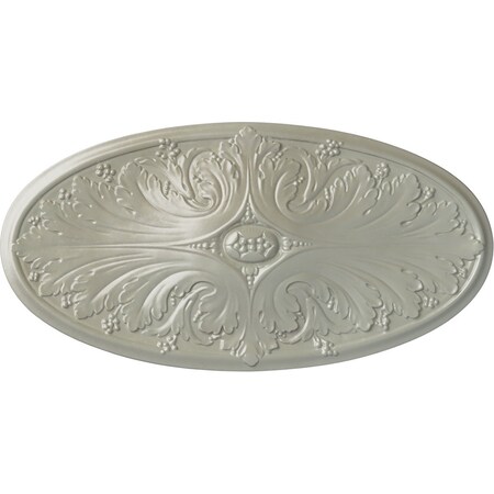 Ekena Millwork Madrid Ceiling Medallion, Hand-Painted Flash Copper, 24 3/4"W x 12 1/2"H x 1 3/4"P CM24X12MAFCS